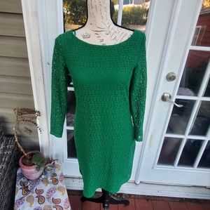 Banana Republic Women's Lace Midi Dress Size 0